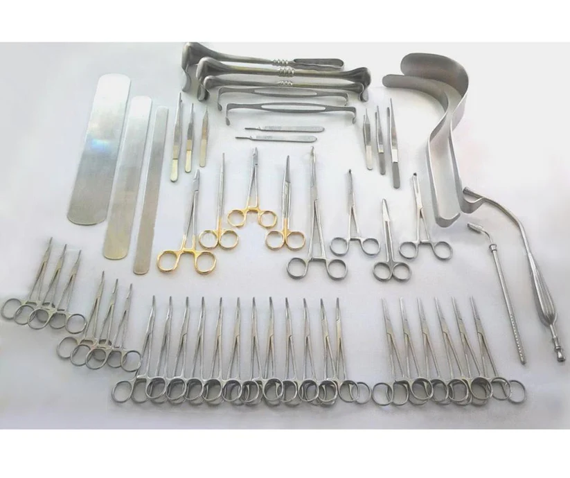 Basic Laparotomy Instruments 104 Pcs Surgery Set — image 3