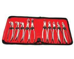 Oral Dental Extraction Forceps Set