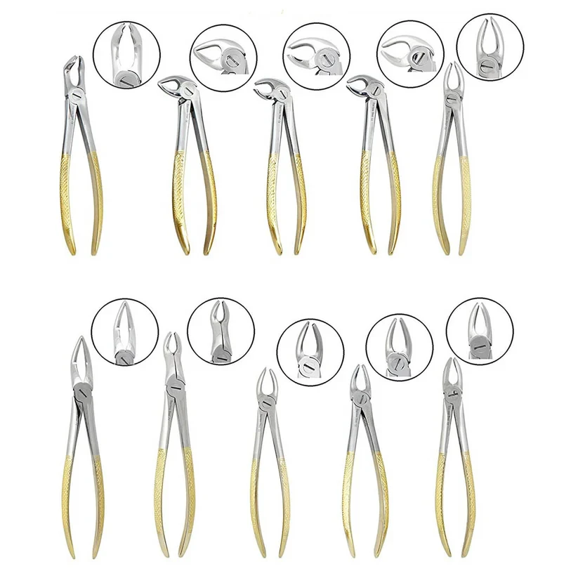 Tooth Extracting Forceps Set — image 3